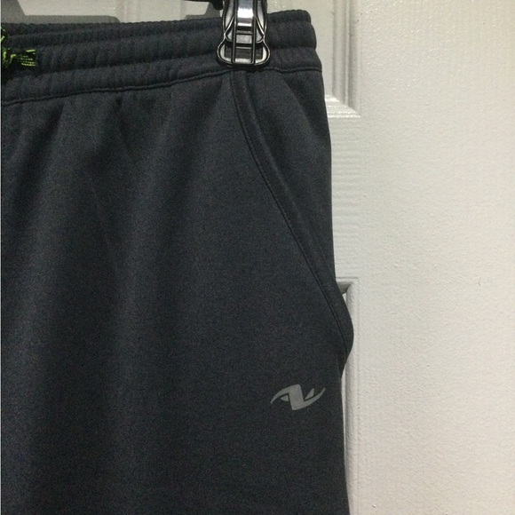 Athletic Works Fleece Drawstring Charcoal Joggers - Picture 4 of 5